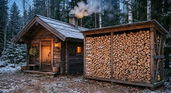 Укладка дров в Братске, улица Заречная, 30Б